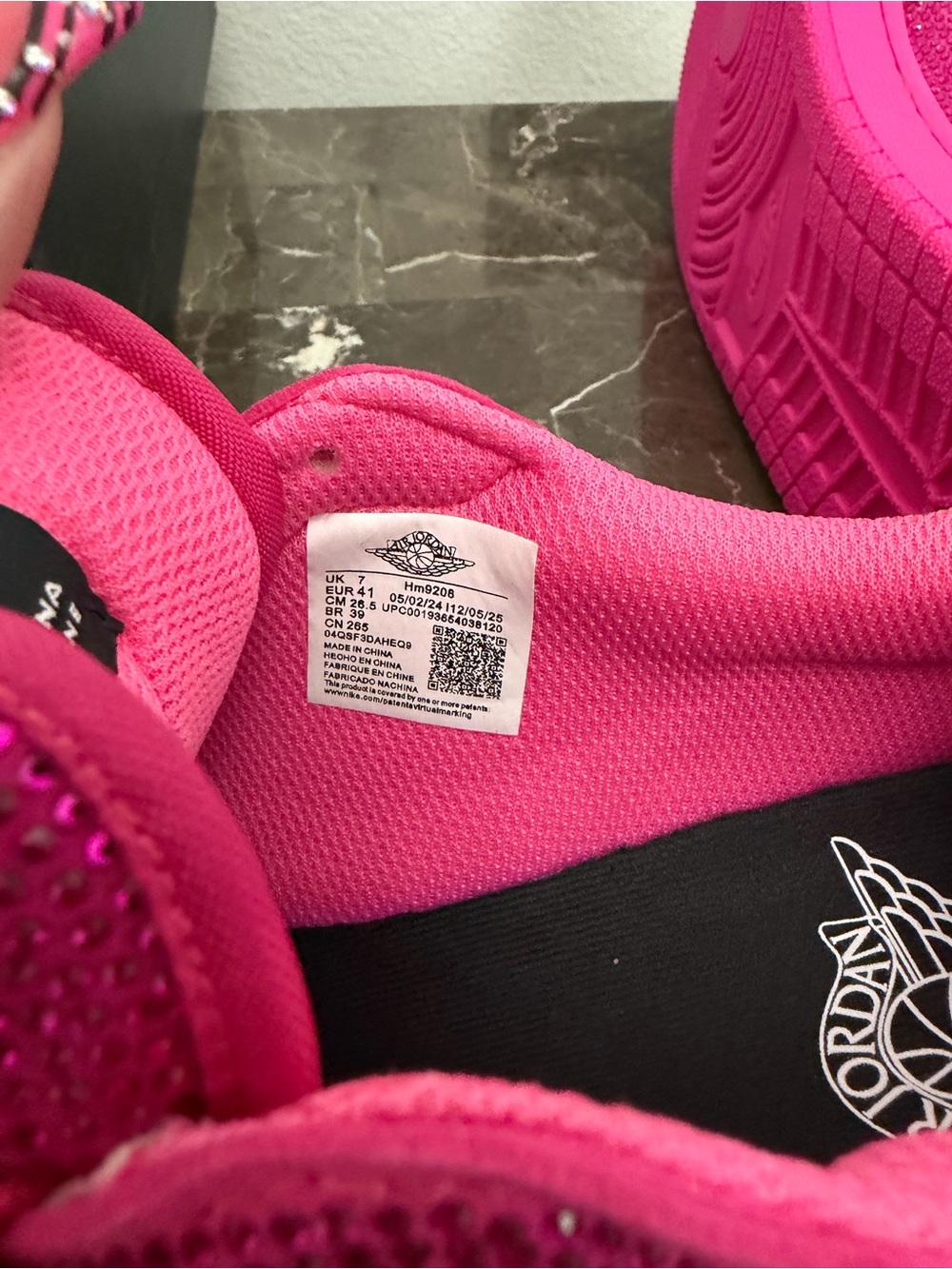 New! Women’s Nike Air Jordan 1 Retro Low OG Swarovski Crystal Sneakers, Size 9.5 - Picture 9 of 15